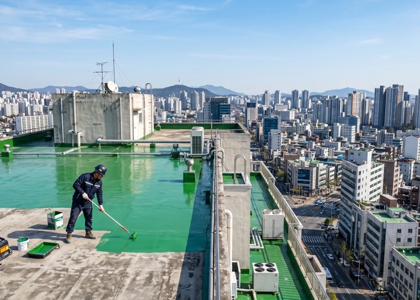 사천 옥상방수